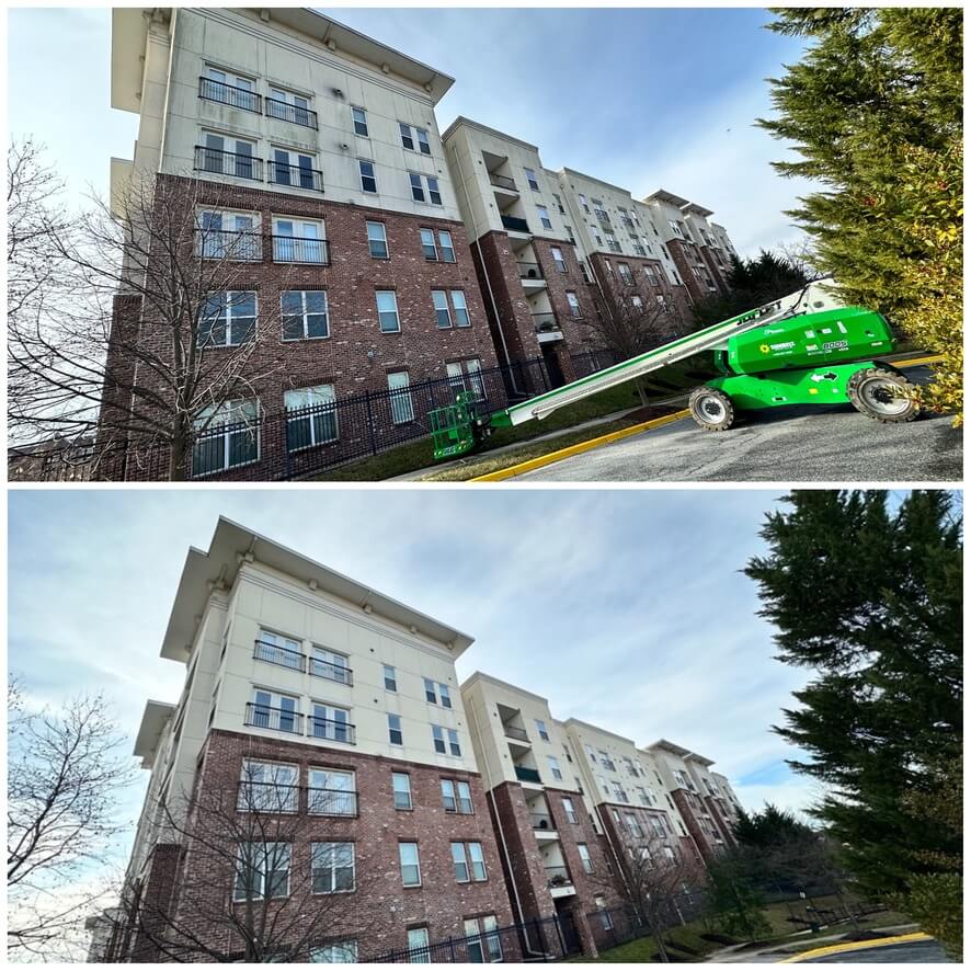 Apartment Complex power washing Baltimore MD