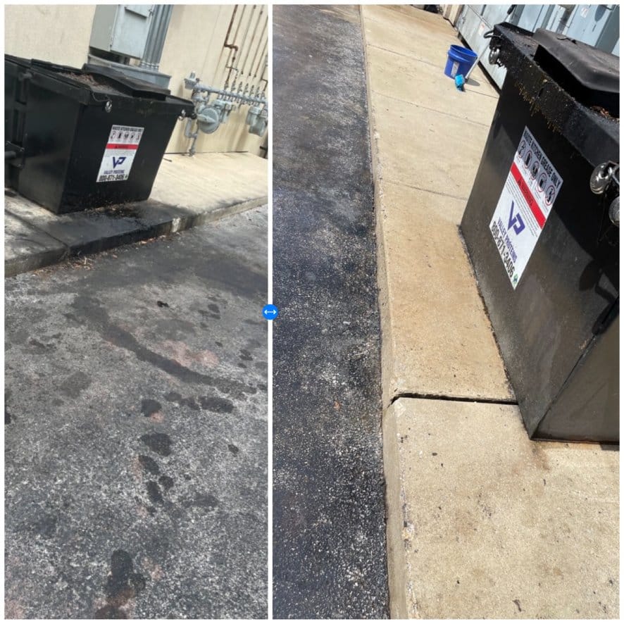 Dumpster Pad Cleaning Baltimore MD